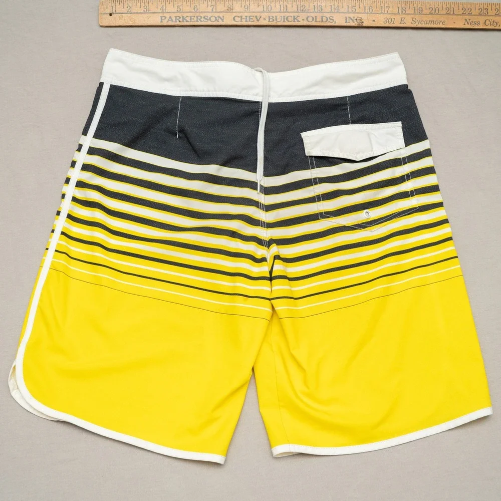 Vintage 2000s Mosimo Supply Co Striped Swim Trunk Mens 36